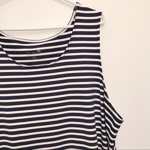Sears Tradition striped top size 2X - Picture 3 of 6